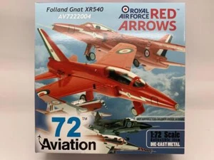 72 AVIATION RAF RED ARROWS FOLLAND GNAT XR540 AV7222004 1/72 - Picture 1 of 2