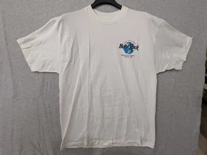 Vintage 90s Hard Rock Cafe Don Henley Eagles Earth T-Shirt Size Extra Large XL - Bild 1 von 7