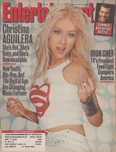 Entertainment Weekly - March 31, 2000 - Christina Aguilera - Iron Chef - Imagen 1 de 2