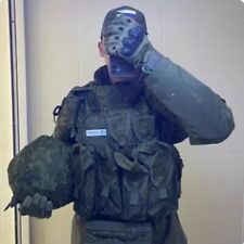 US Tactical Russian EMR 6B45 Camo Vest Body Armor with Crotch Shoulder Pads Suit