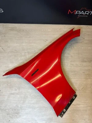 W205 Mercedes C63 AMG Sedan OEM Front Right Passenger Aluminum Fender Red - Image 1 of 4
