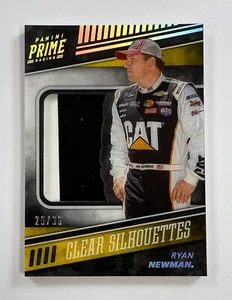 2018 Panini Prime Racing #CS-RN Ryan Newman Clear Silhouettes Relic 25/99 AR89 - Picture 1 of 2