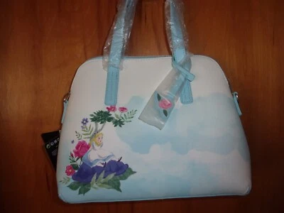 BOLSO DE MANO DISNEY LOUNGEFLY ALICIA EN EL PAÍS DE LAS MARAVILLAS NUEVO CON ETIQUETA Foto 1 de 4