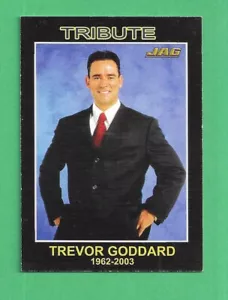 JAG Premiere Edition Tribute Card TG1 Trevor Goddard - Mic Brumby 1962-2003 - Bild 1 von 2