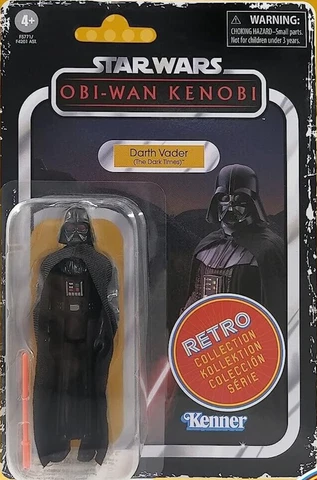 Star Wars Retro Collection Obi-Wan Kenobi - Darth Vader 3.75" Action Figure Cover