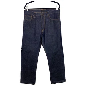 Sean John Hamilton Herrenjeans entspannte Passform Größe 32x32 dunkel gewaschen gerades Bein EUC - Bild 1 von 8