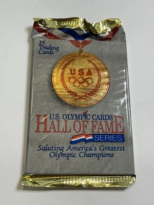 美国奥运卡名人堂老式1991年工厂密封15张卡-全新 — 第 1/2 张图片