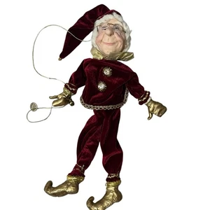 Jacqueline Kent JKC Colección Navidad 2003 Marioneta Twinkle Toes Retirada - Imagen 1 de 6