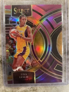 2024 Select WNBA Premier Level Pink #141 Lisa Leslie /99 Los Angeles Sparks - Bild 1 von 2