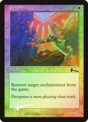 Urza's Legacy  MTG  FOIL  Erase   Magic - Image 1 of 2