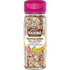 *LOT DE 3* VAHINE Décoration gâteau  Vermicelles multicolores 65g