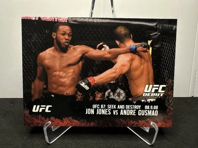 2009 Topps UFC #101 Jon Jones RC vs. Andre Gusmao Rookie (16) - Image 1 of 2