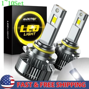 9005 HB3 LED Headlight Bright Super Bulbs White 50000LM High Beam CANBUS 1-10Set - Bild 1 von 24