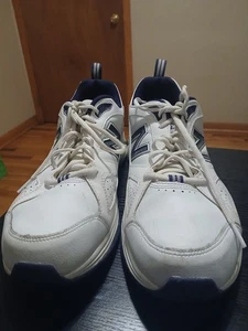 New Balance MX623WN3 Abzorb Blanco Azul Marino Cómodo Zapatos de Entrenamiento - Talla 12 - Imagen 1 de 7