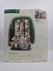 Department 56 Clark Street Automat 56.58954 Christmas In The City Ceramic Vtg 99 - Picture 1 of 23