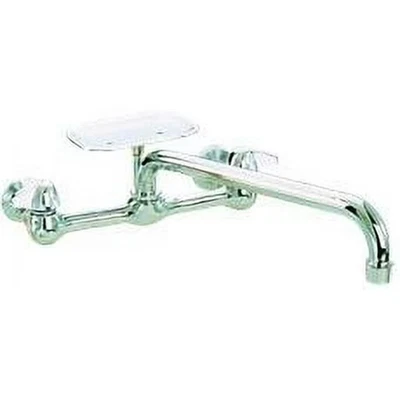 Brand New - Pro Plus Combination Wall Mount Sink Faucet w/Soap Dish Model 114050 - Image 1 of 4