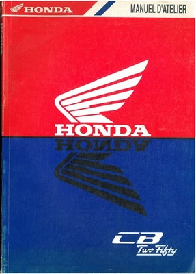 Revue d'Atelier HONDA CB 250 TWO FIFTY Années 90' Manuel Technique en Français - Photo 1/4