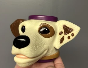 Taza 3D Wishbone Personaje De Colección PBS Cabeza de Perro Equidad Juguetes Apto para Lavavajillas ¡RARO! - Imagen 1 de 5