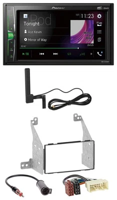 Pioneer MP3 DAB AUX 2DIN Bluetooth Autoradio für Nissan Pathfinder 04-07 - Bild 1 von 4