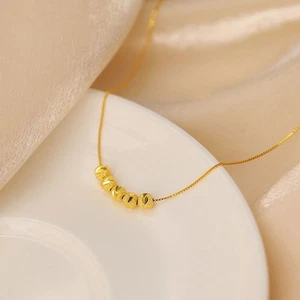 Glamorous Neckwear Unique Design Gold Accent on Adjustable Copper Chain - Picture 1 of 7