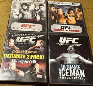 Lot 4 UFC DVDs Bitter Rivals 61, 62, Meltdown 43, Ultimate Iceman SEALED - Foto 1 di 5