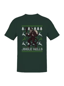 Camiseta para hombre Jingle Hells Krampus Design - Imagen 1 de 15