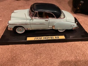 Motor Max 1/18 Scale diecast 73100 - 1950 Chevy Bel Air - Two Tone Green - Picture 1 of 6