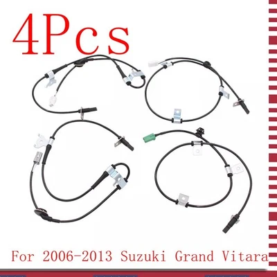 For Suzuki Grand Vitara 06-13 4Pcs Front Rear LH RH ABS Wheel Speed Sensor USA - Image 1 of 4