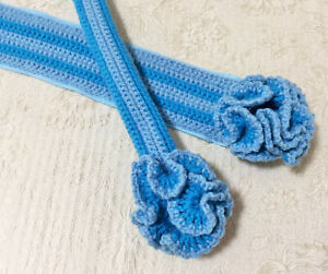 NEW 15 Colors Crochet Bag Handle Cover Single Flower 10" LV SPEEDY ALMA Japan