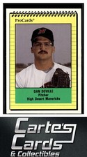 Dan Deville 1991 ProCards #2385  High Desert Mavericks