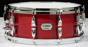 Yamaha Absolute Hybrid Maple 14x6 Snare Drum (Red Autumn) - Picture 1 of 7