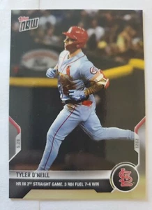 2021 Topps Now Card 287 Tyler O'Neill St. Louis Cardinals Print Run 360 - Bild 1 von 3