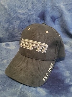 ESPN Sports Center Golf Hat Baseball Cap SC Logo Adjustable - Image 1 of 4