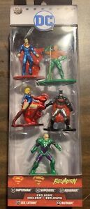 DC Comics Nano Metal Superhero Figures - 5 Pack Collectors NANO METALFIGS