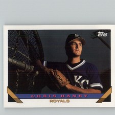 1993 Topps Chris Haney Kansas City Royals #581