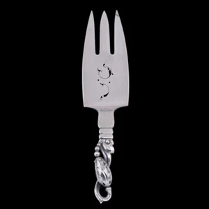 Georg Jensen. Silver Fish Serving Fork 532 - Blossom / Magnolia. - Picture 1 of 1