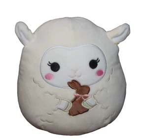 Juguete de peluche 8" Sophie Lamb sosteniendo conejito de chocolate conejo 2024 Pascua Squishmallow - Imagen 1 de 3