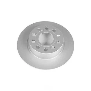 Disc Brake Rotor-Rear Genuine Geomet Coated Rotor Power Stop EBR1207EVC - Picture 1 of 4