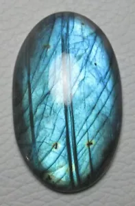 Labradorite Cabochon Oval Shape 54.70 Cts Natural Loose Gemstone H 1562 - Picture 1 of 4