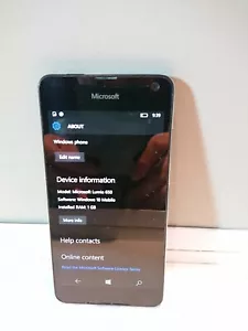 Microsoft Nokia Lumia 650 WIndows 10 Smartphone USED Unlocked Fast Postage - Picture 1 of 4