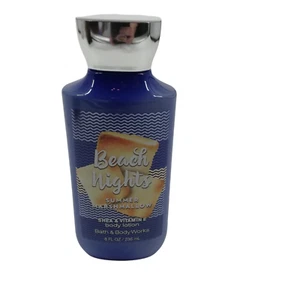 Bath & Body Works Beach Nights Body Lotion Summer Marshmallow Vanilla Shea New - Picture 1 of 4