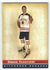 2008-09 Kitchener Rangers (OHL) Remembrance Day Simon Gronvaldi