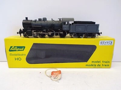 LILIPUT 104 HO GAUGE STEAM LOCO 4-6-0 P.O. MIDI 230-715 AGEN GREY BOXED (OO2768) - Image 1 of 4