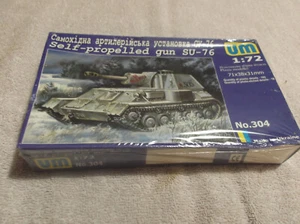 UM 1:72 SU-76 Soviet Self Propelled Gun Model 304 - Bild 1 von 2