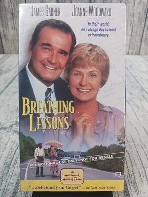Breathing Lessons (VHS, 1994, Hallmark HOF) James Garner, Joanne Woodward - New - Image 1 of 2