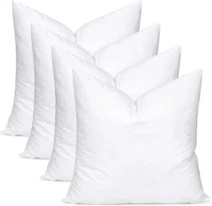 New-Synthetic Down Pillow Insert, 20x20 Down Alternative Throw Pillow I - Picture 1 of 5