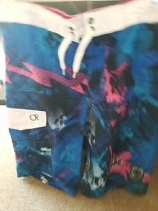 Boys Size XL~14/16~Board Short Swim Trunks Op Skulls~NEW with tags~Flex Stretch - Picture 1 of 5