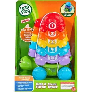 LeapFrog Nest & Count Turtle Tower - Picture 1 of 3