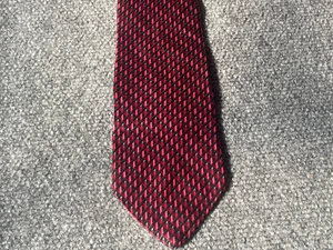 Arrow Pink Black Stripe Pre-owned Necktie Tie - Picture 1 of 3