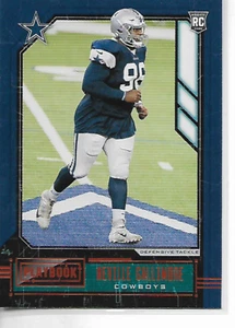 Carta Rookie Parallela 2020 Panini Playbook Neville Gallimore arancione - Foto 1 di 1